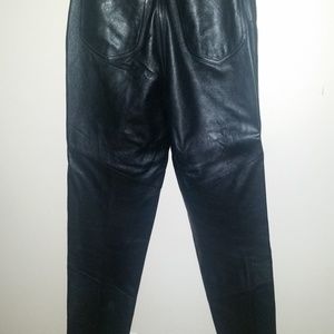 Leather pants